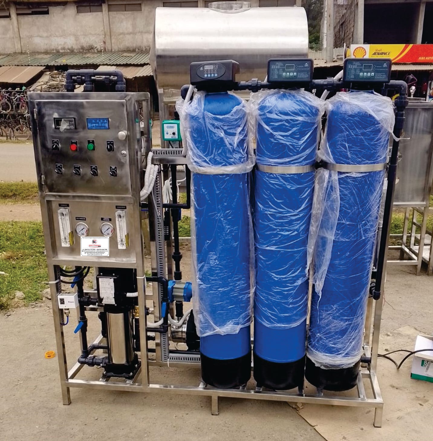 Dialysis Reverse Osmosis Machine 500LPH